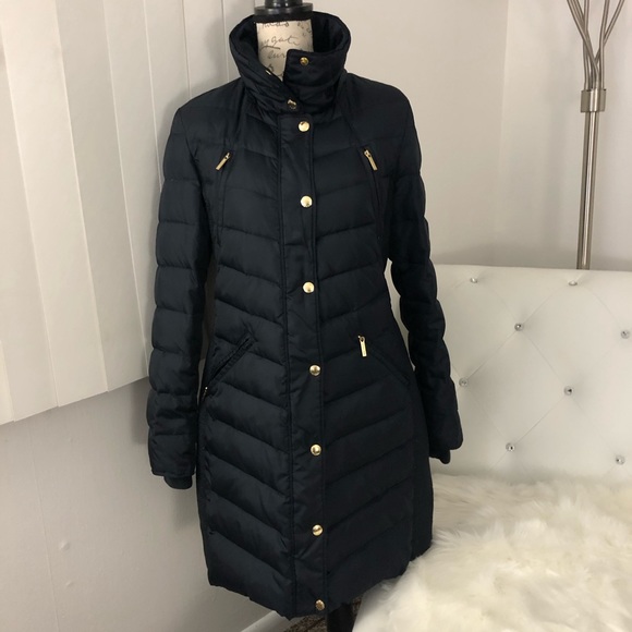 Michael Kors Jackets & Blazers - Michael Kors Navy Blue Down Puffer Coat M